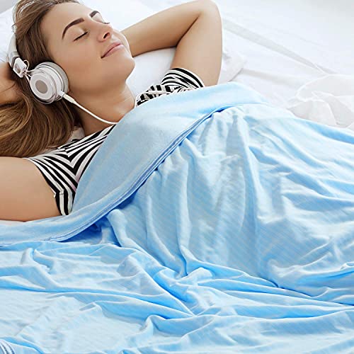 Cooling Blanket Double-Sided Cool Throw Blanket for Night Sweats and Hot Sleepers