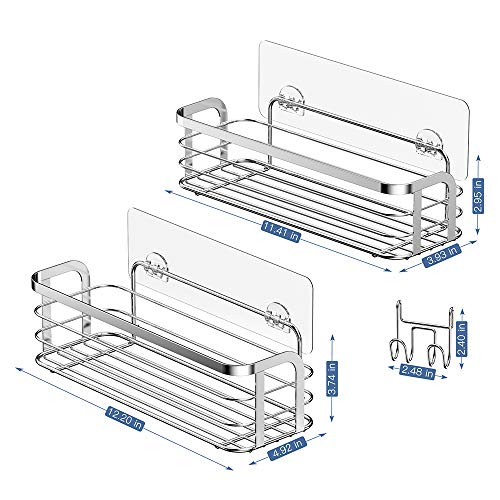 Rustproof Stainless Steel Organizer,2-Pack (2 Color)