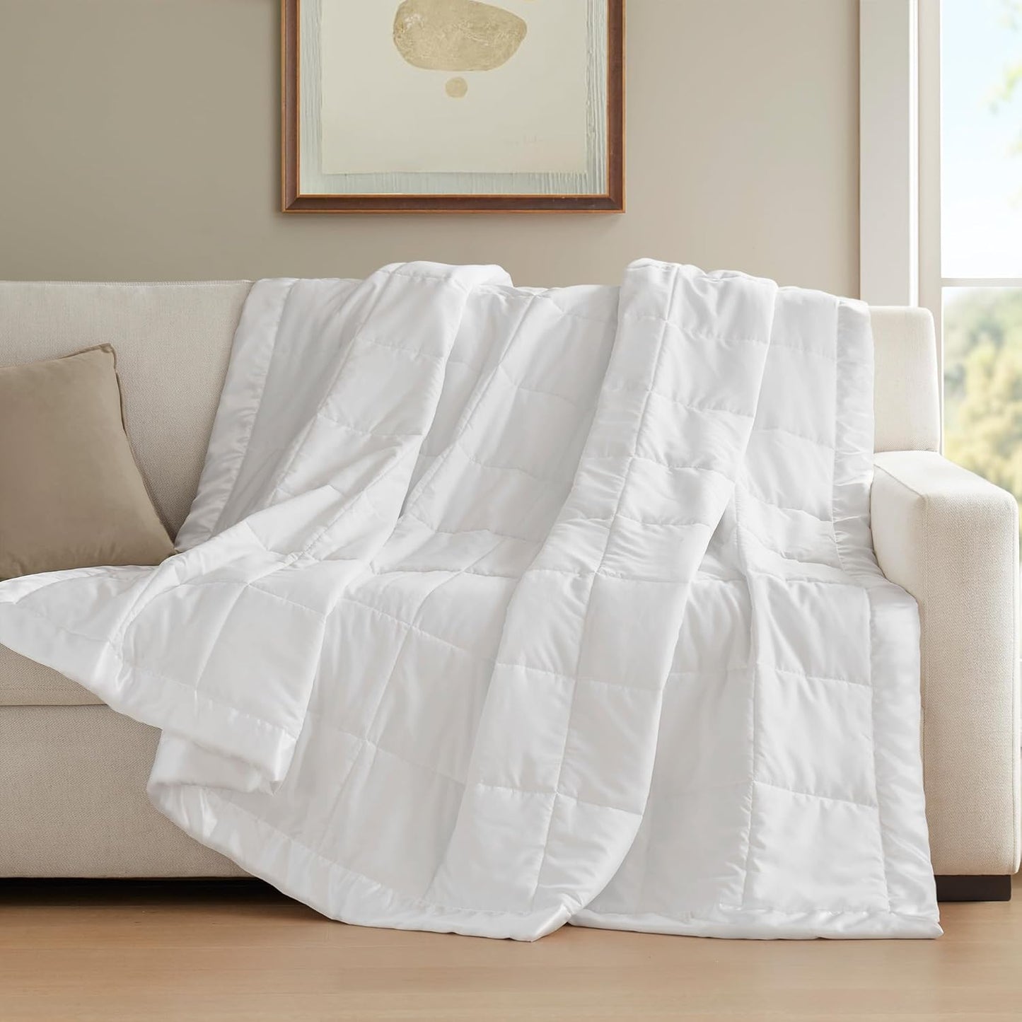 BlendTek Microfiber Blanket – Ultra Soft, Lightweight, All-Season Cozy Bedding