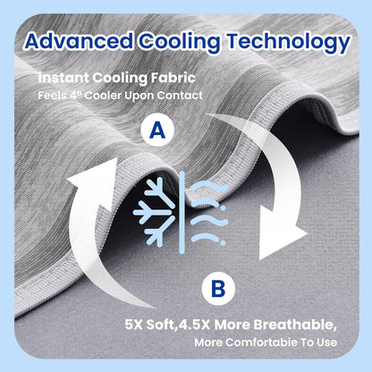 BlendTek Cooling Blanket – Arc-Chill Technology for Hot Sleepers, Night Sweats & Sensitive Skin