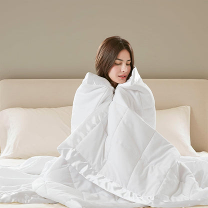 BlendTek Microfiber Blanket – Ultra Soft, Lightweight, All-Season Cozy Bedding