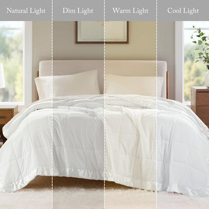 BlendTek Microfiber Blanket – Ultra Soft, Lightweight, All-Season Cozy Bedding