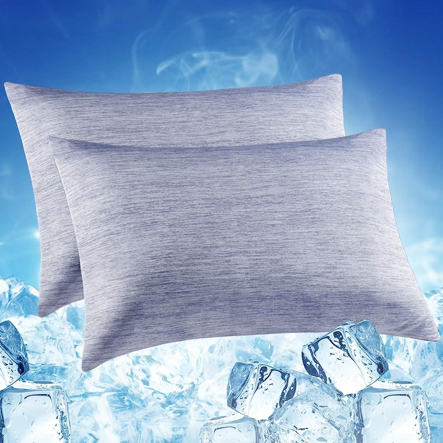 Arc-Chill Cooling Pillowcases with Double-Side Design (20x30'')